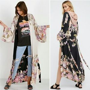Spell “Blue Skies”Reversible Kimono/Perfect over Swim too